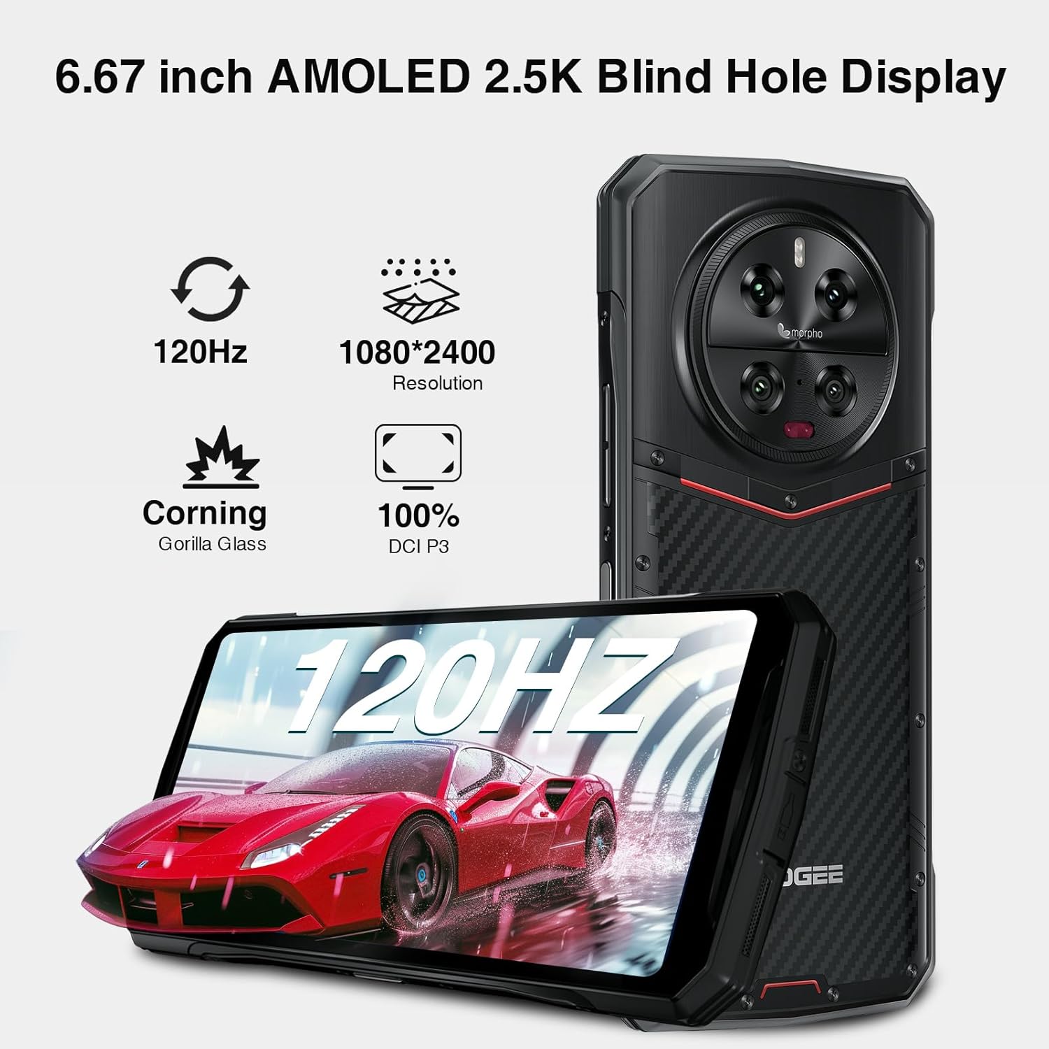 Foto 5 pulgar | Teléfono Móvil Doogee Dk10 5g 32gb Ram 512gb Rom 6.67'' Fhd+ - Venta Internacional.