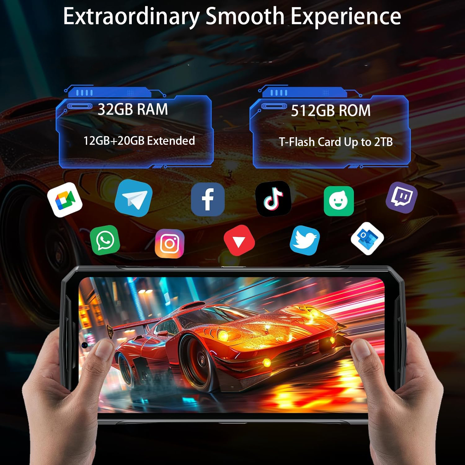 Foto 7 pulgar | Teléfono Móvil Doogee Dk10 5g 32gb Ram 512gb Rom 6.67'' Fhd+ - Venta Internacional.