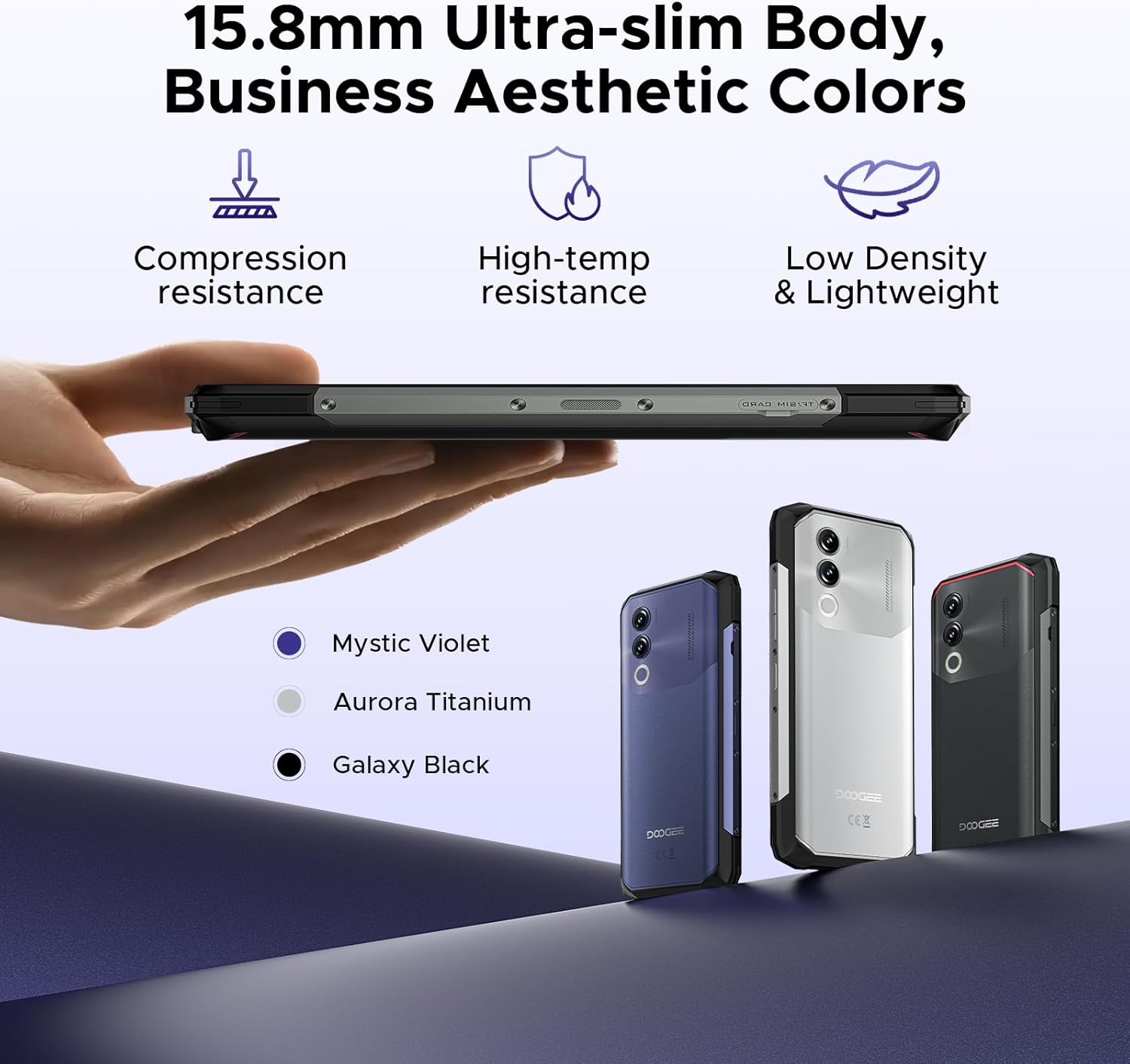 Foto 7 pulgar | Smartphone Doogee Blade20 20 Gb De Ram 128 Gb De Rom 10.300 Mah - Venta Internacional.