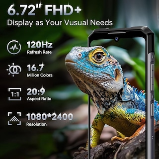 Foto 5 | Smartphone Doogee S200 5g Robusto De 32 Gb De Ram, 256 Gb De Rom, 10100 Mah - Venta Internacional.
