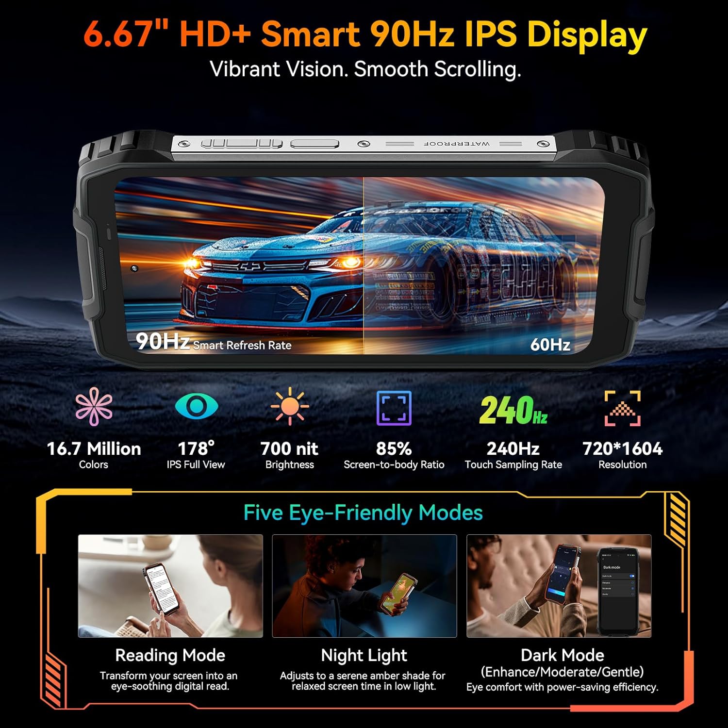Foto 9 pulgar | Smartphone Blackview Oscal Pilot 1 Robusto de 18 Gb+256 Gb Nfc