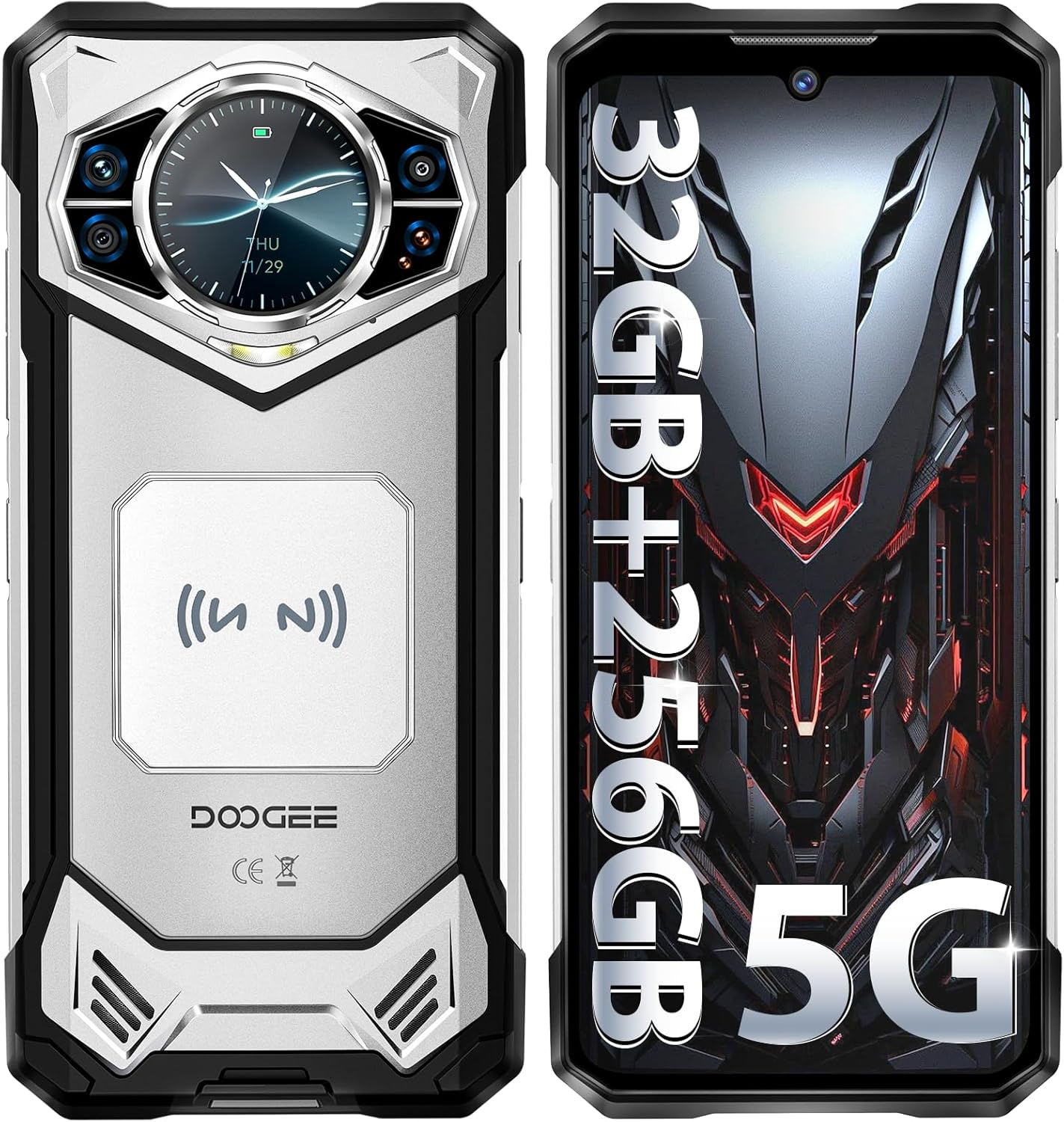 Foto 2 pulgar | Smartphone Doogee S200 5g Robusto De 32 Gb De Ram, 256 Gb De Rom, 10100 Mah - Venta Internacional.