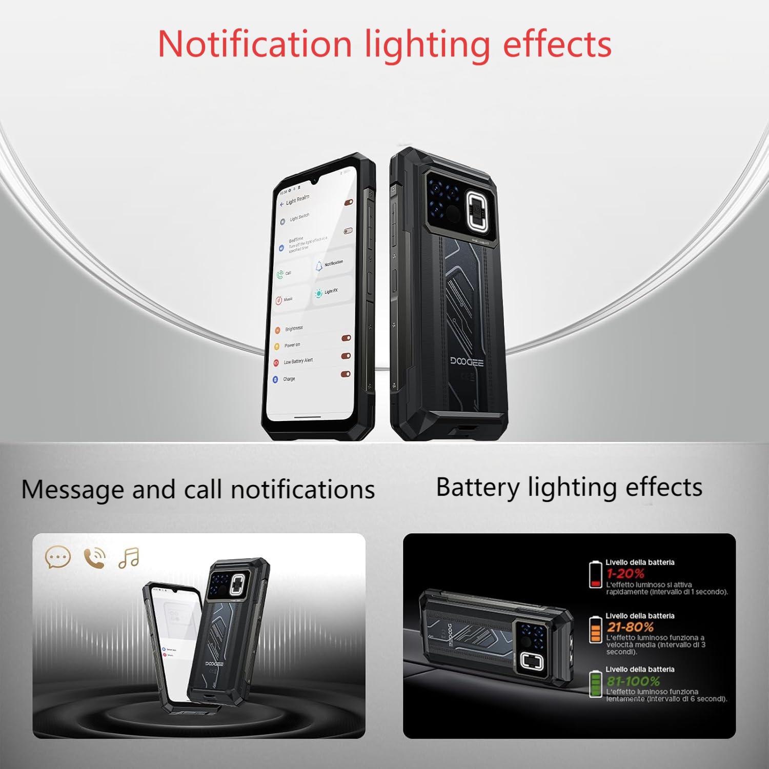 Foto 2 | Celular Doogee Fire 6 Max Liberado 256 GB Negra - Venta Internacional