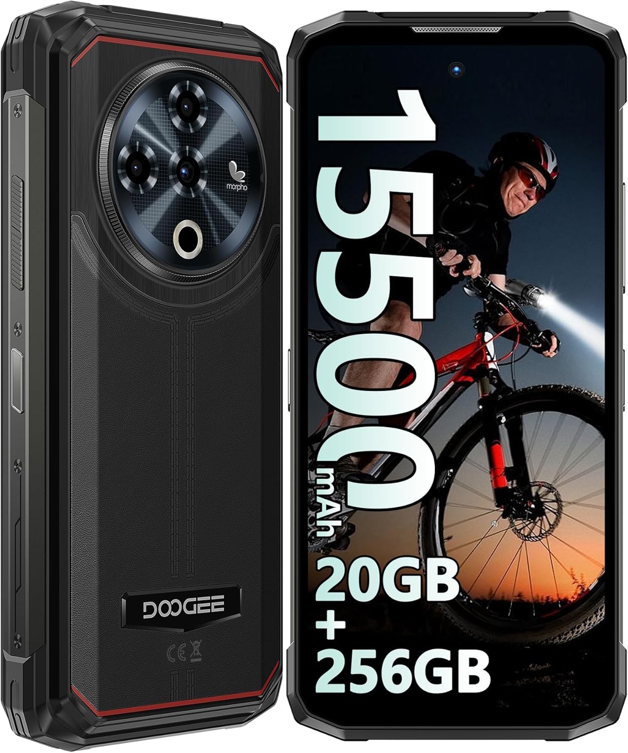 Foto 2 pulgar | Celular Doogee Fire 6 Power Liberado 256 GB Negro - Venta Internacional