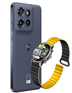 Foto 3 | Celular Motorola Desbloqueado Moto Edge Neo 5g 256gb 12gb + Kieslect Smarwatch Kr2