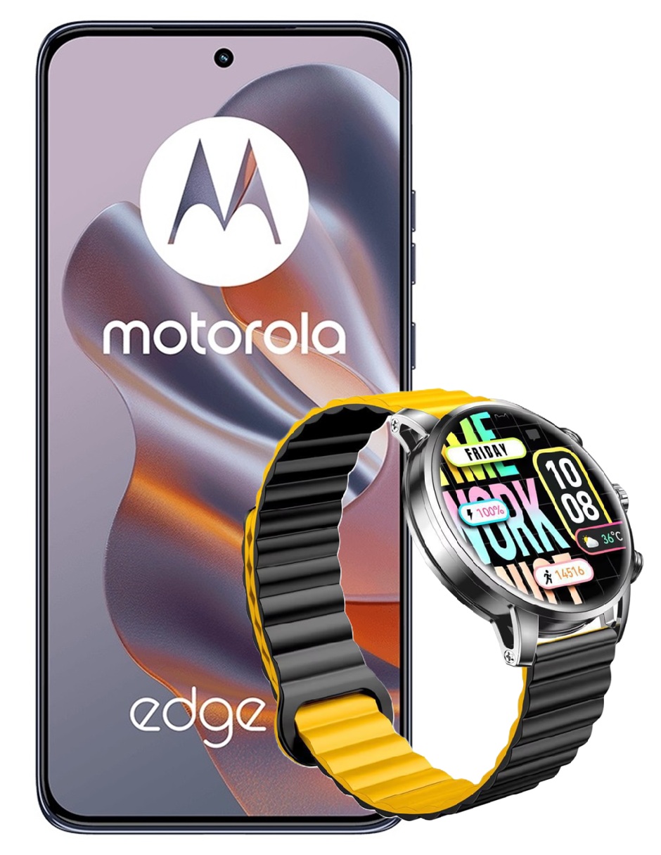 Foto 4 | Celular Motorola Desbloqueado Moto Edge Neo 5g 256gb 12gb + Kieslect Smarwatch Kr2