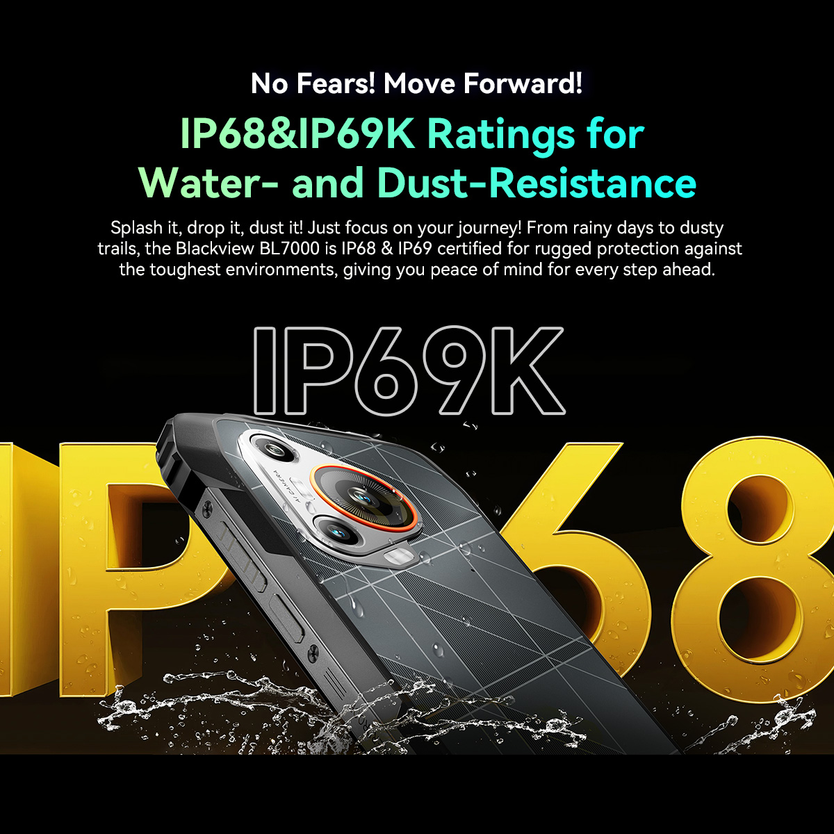 Foto 3 pulgar | Smartphone Blackview Bl7000 5g 24 Gb+256 Gb/2 Tb 6,78 Pulgadas Android 15 - Venta Internacional.
