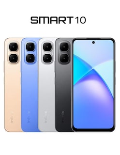 Foto 4 | Infinix Smart 10 128gb 4gb Ram Sleek Black Desbloqueado