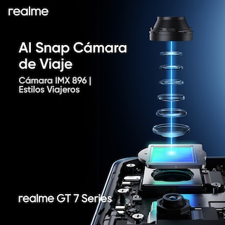 Foto 5 | Realme Gt 7t 12 Gb De Ram 256 Gb Dual Sim Desbloqueado Color Negro