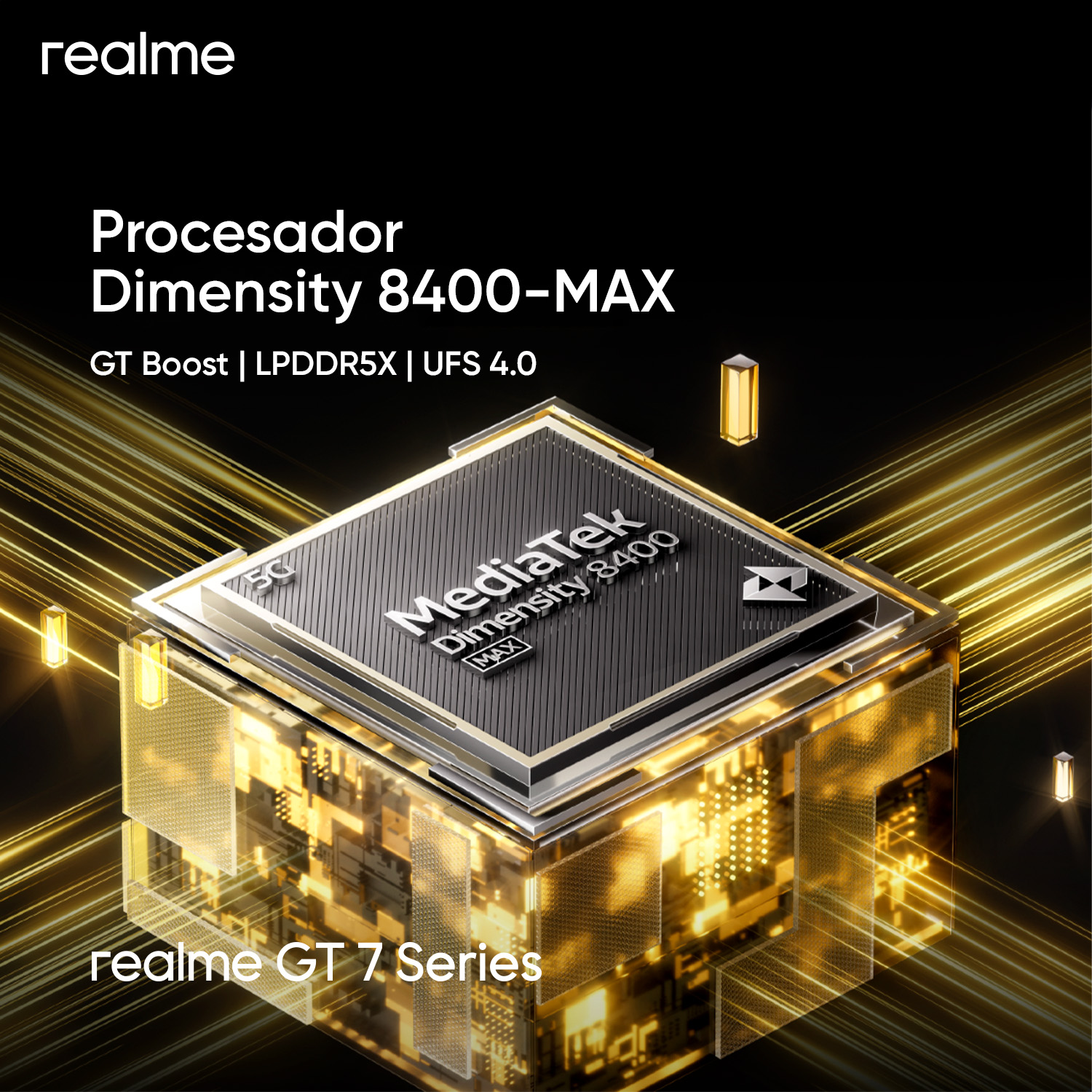 Foto 8 pulgar | Realme Gt 7t 12 Gb De Ram 256 Gb Dual Sim Desbloqueado Color Negro