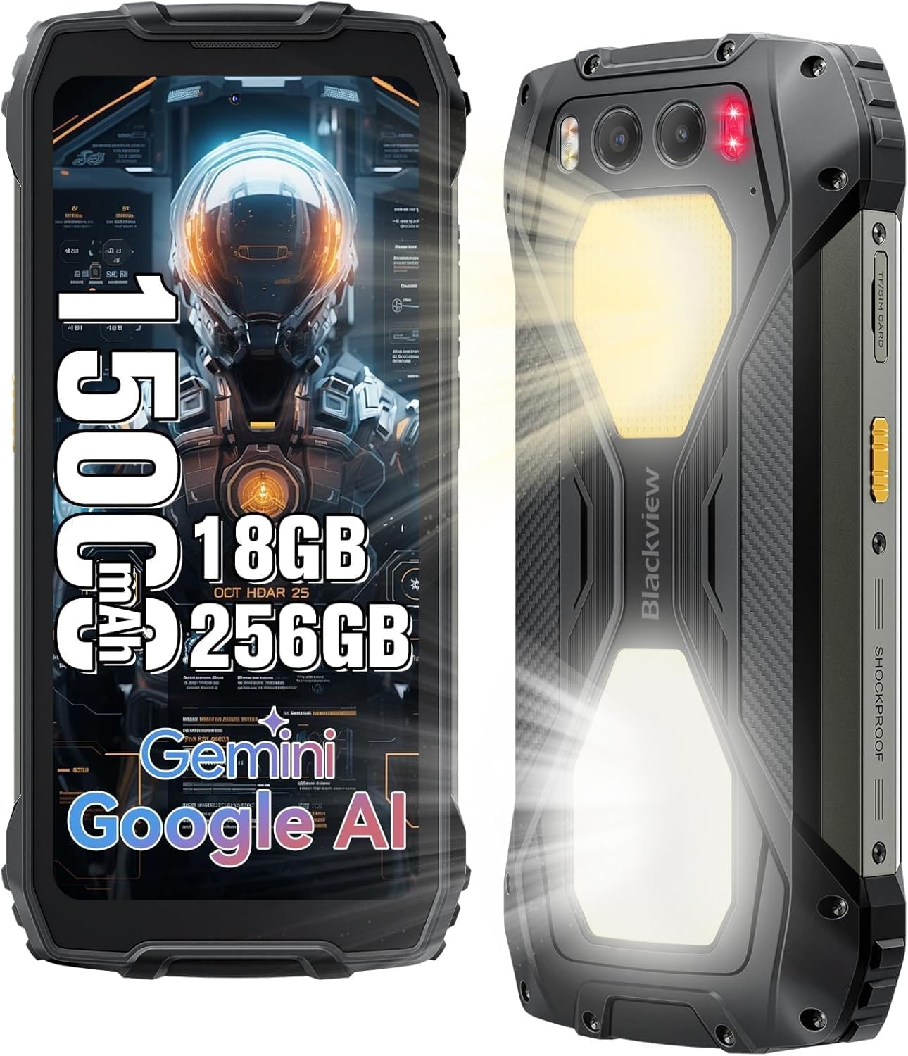 Foto 2 pulgar | Smartphone Blackview Bv7300 De 18 Gb De Ram, 256 Gb/2 Tb, 15000 Mah - Venta Internacional.