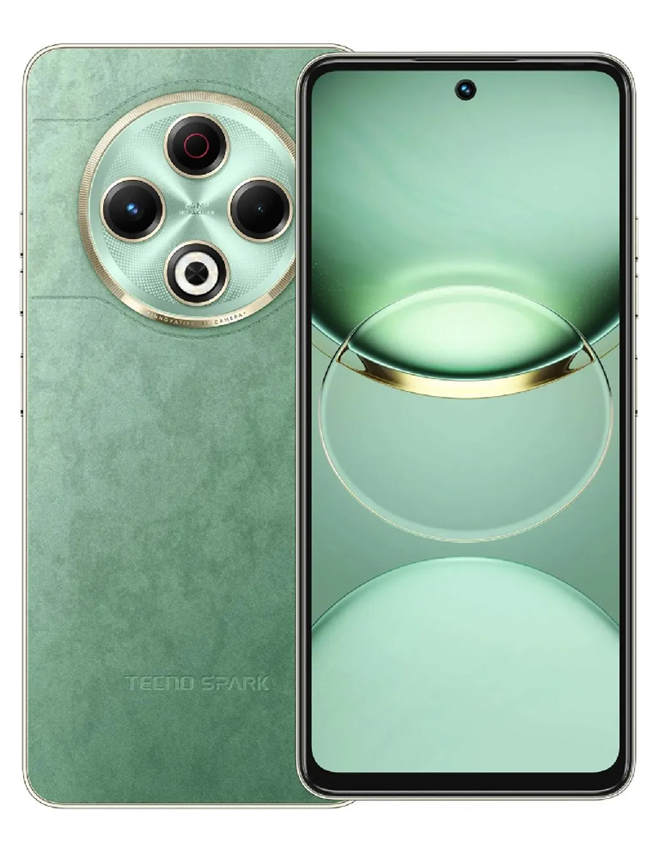 Foto 2 pulgar | Tecno Spark 30 8gb Ram 256 Gb Magic Skin Green
