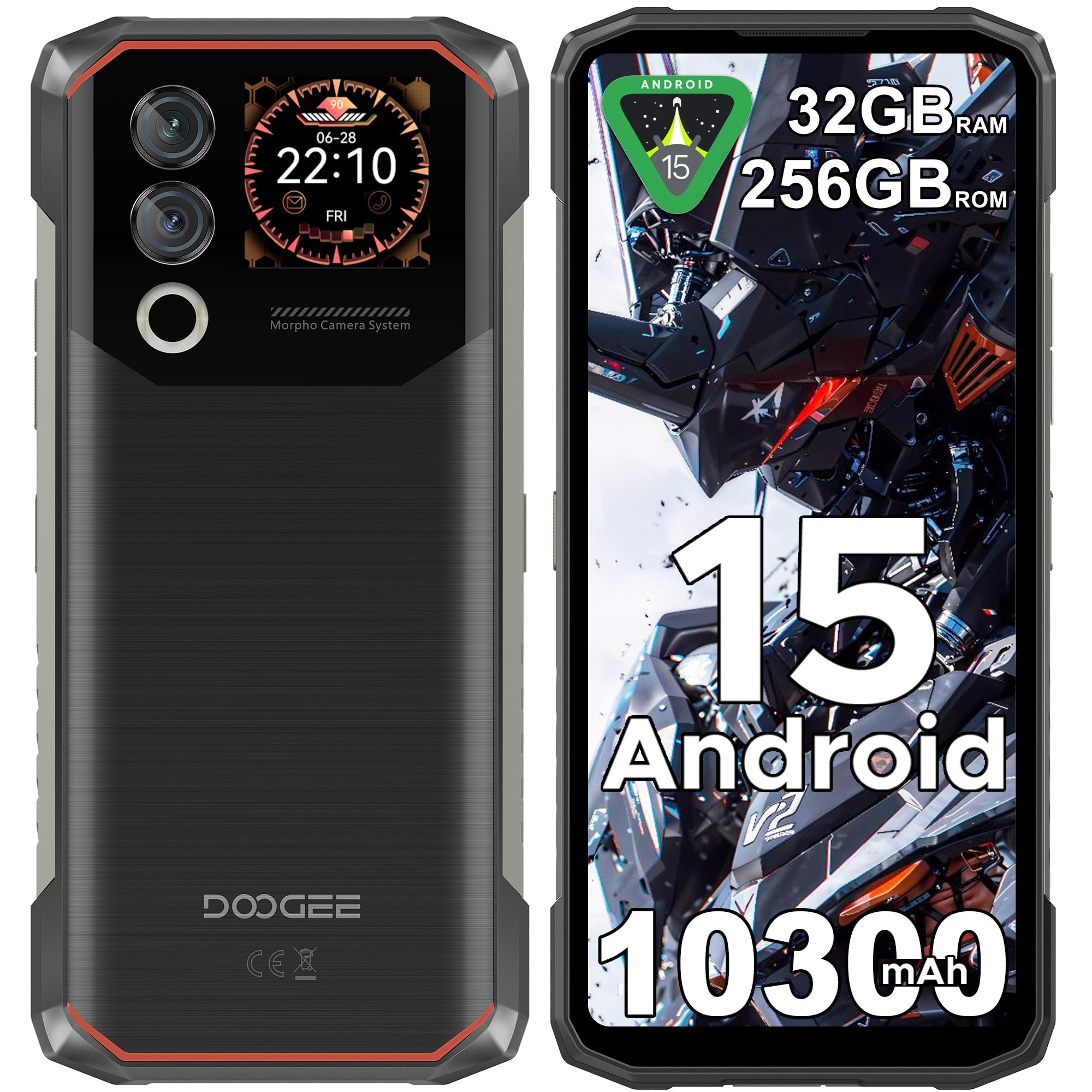 Foto 2 pulgar | Smartphone Robusto Doogee Blade 10 Max 256 Gb+32 Gb Android 15 - Venta Internacional.
