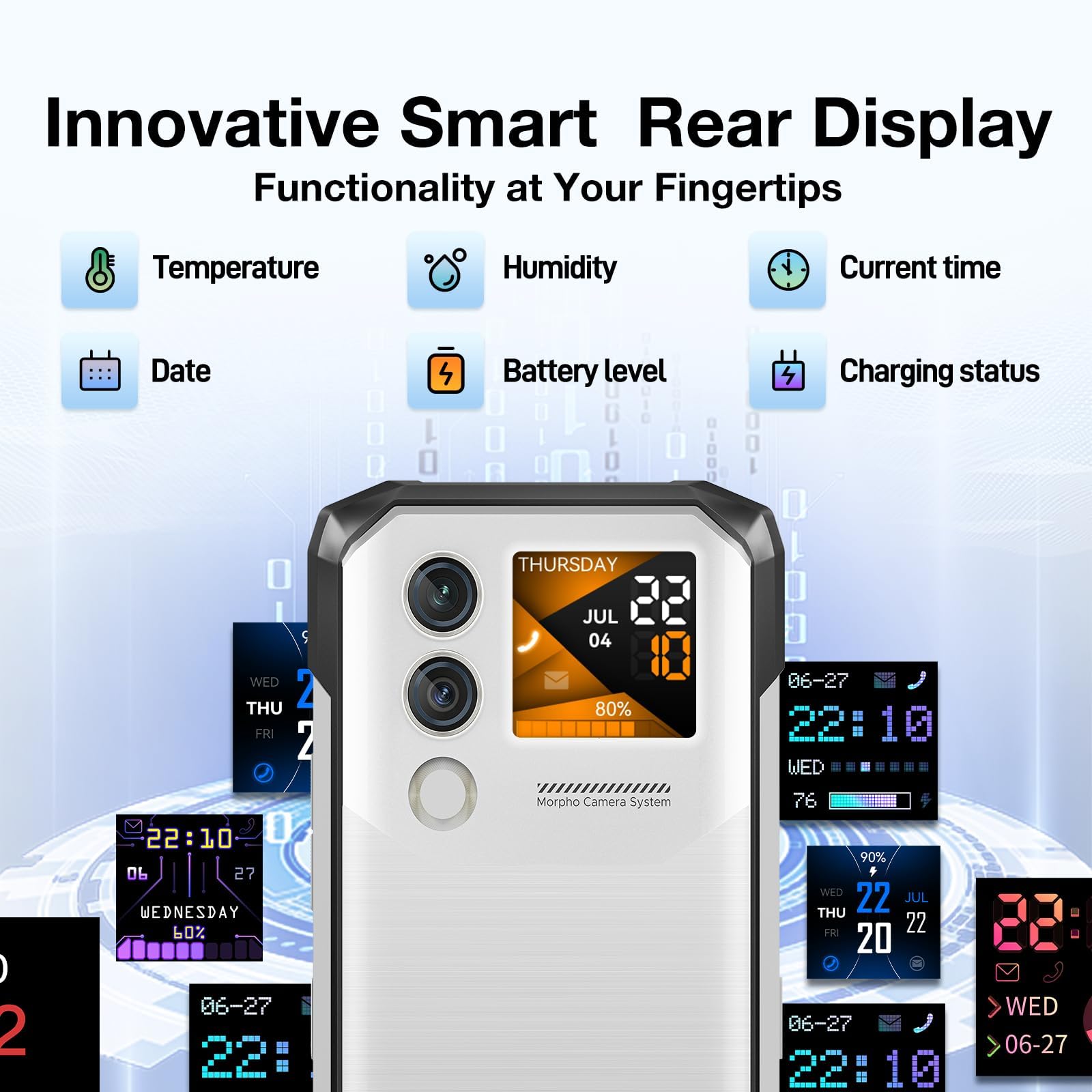 Foto 3 pulgar | Smartphone Robusto Doogee Blade 10 Max 256 Gb+32 Gb Android 15 - Venta Internacional.
