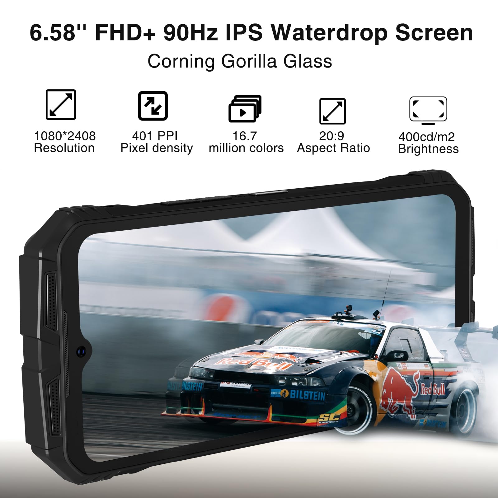 Foto 3 pulgar | Smartphone Doogee S Punk Rugged Desbloqueado 16gb+256gb Android 14 - Venta Internacional.