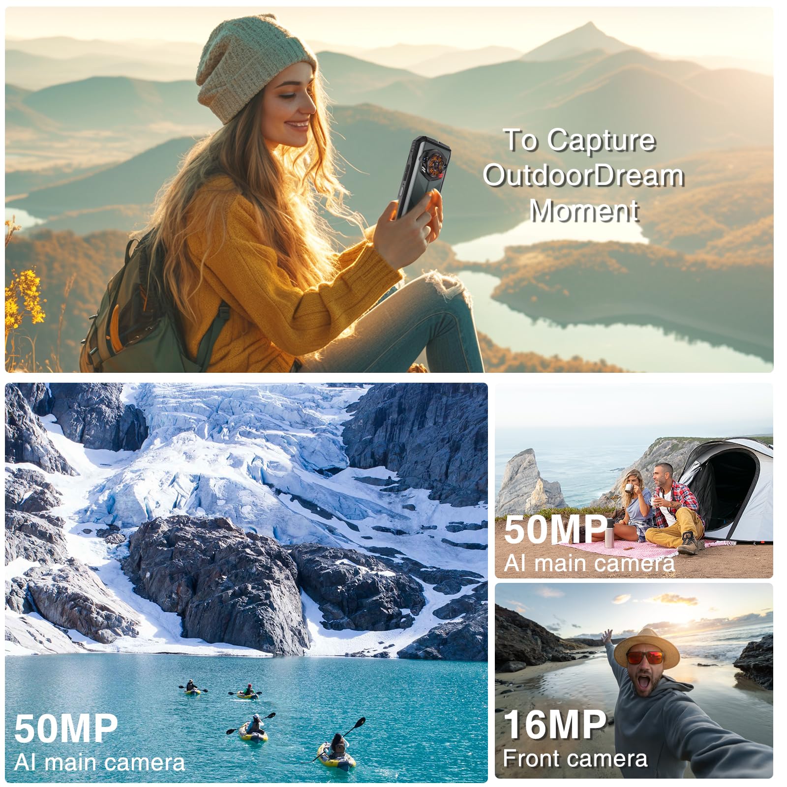 Foto 7 | Smartphone Doogee S Punk Rugged Desbloqueado 16gb+256gb Android 14 - Venta Internacional.