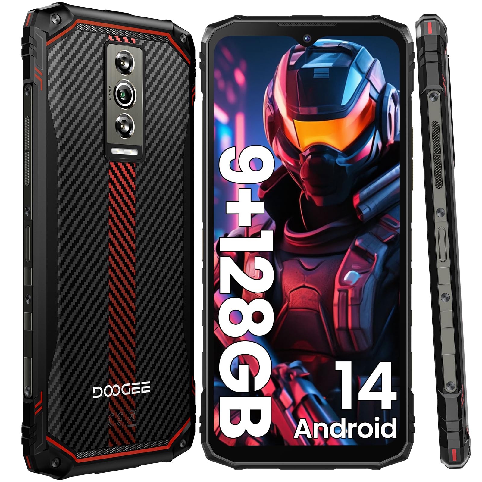 Foto 2 pulgar | Smartphone Doogee Blade 10  Cámara Robusta De 6.56 Pulgadas  128 Gb De Rom Y 16 Mp - Venta Internacional.