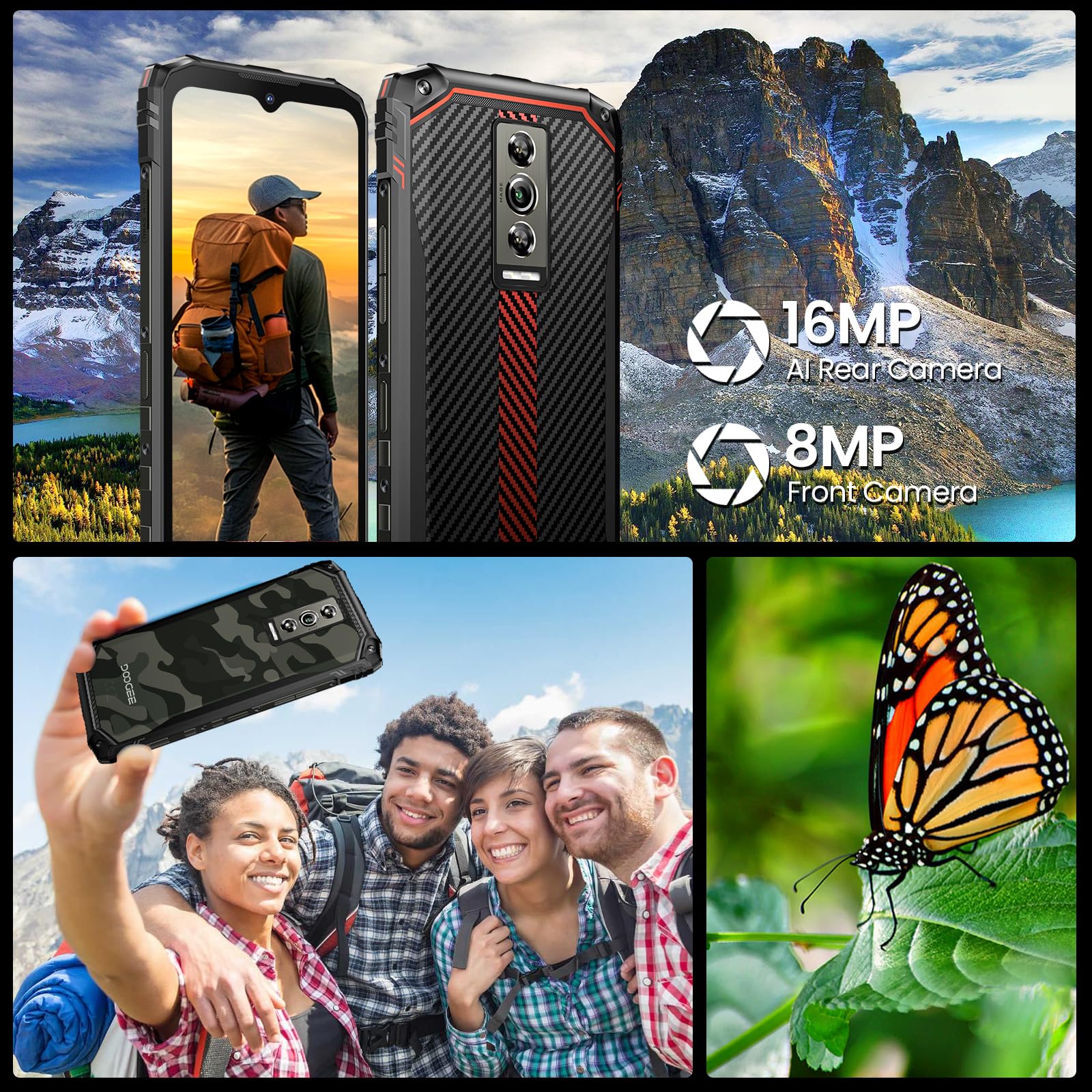 Foto 6 | Smartphone Doogee Blade 10  Cámara Robusta De 6.56 Pulgadas  128 Gb De Rom Y 16 Mp - Venta Internacional.