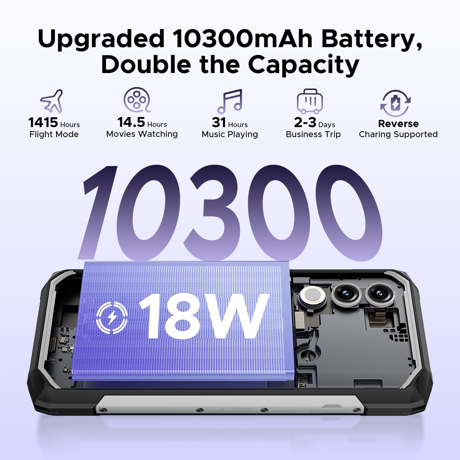 Foto 3 pulgar | Smartphone Robusto Doogee Blade 20 Android 15 20gb+128gb - Venta Internacional.