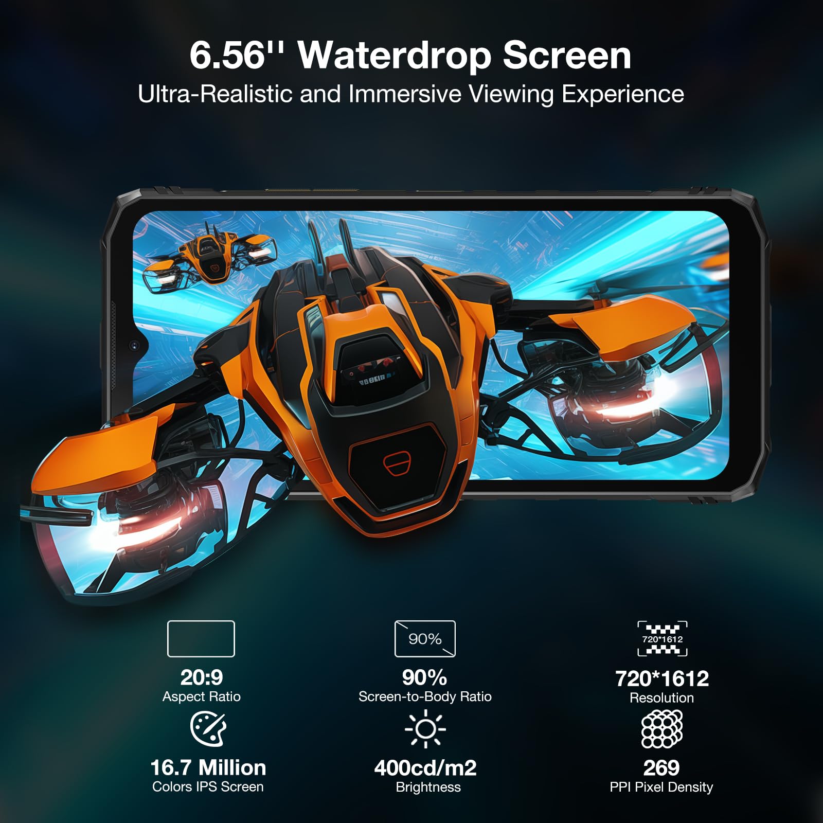 Foto 6 pulgar | Teléfono Robusto Doogee Blade 10 Pro Android 15 30gb+256gb - Venta Internacional.