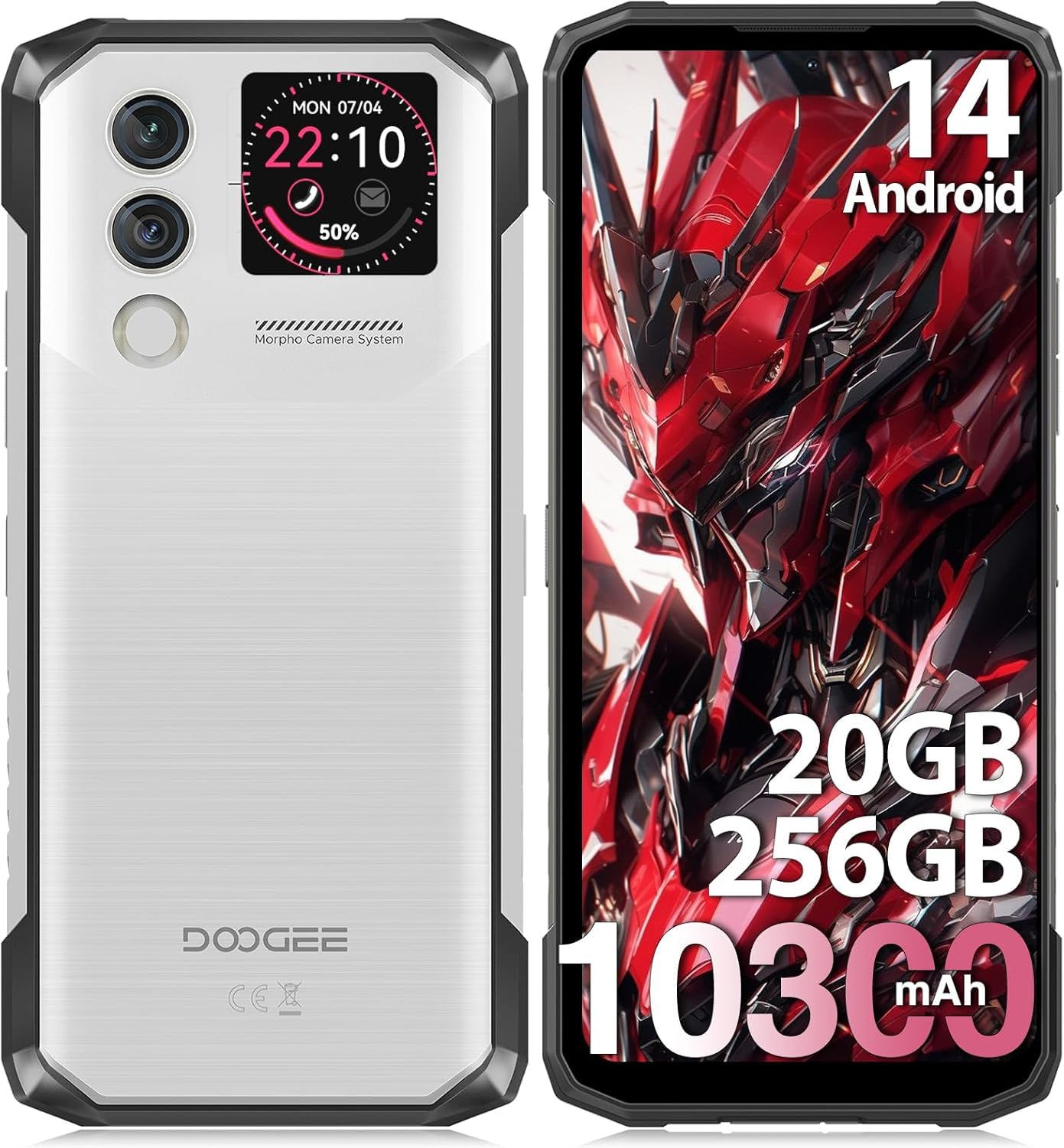 Smartphone Doogee Blade 10 Max 20gb+256gb Android 14 Desbloqueado - Venta Internacional. $6,761