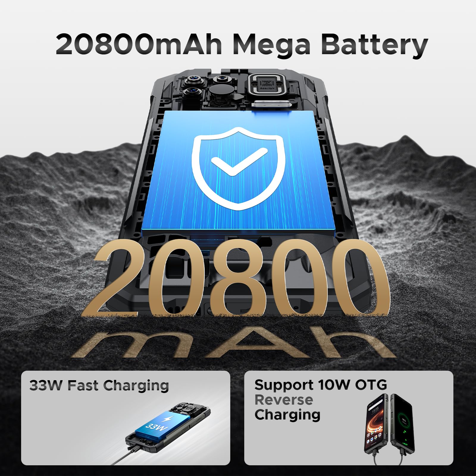 Foto 2 | Smartphone Robusto Doogee Fire 6 Max (2025) 5g Con Cámara Térmica - Venta Internacional.