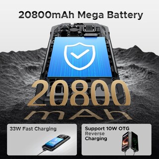Foto 2 | Smartphone Robusto Doogee Fire 6 Max (2025) 5g Con Cámara Térmica - Venta Internacional.
