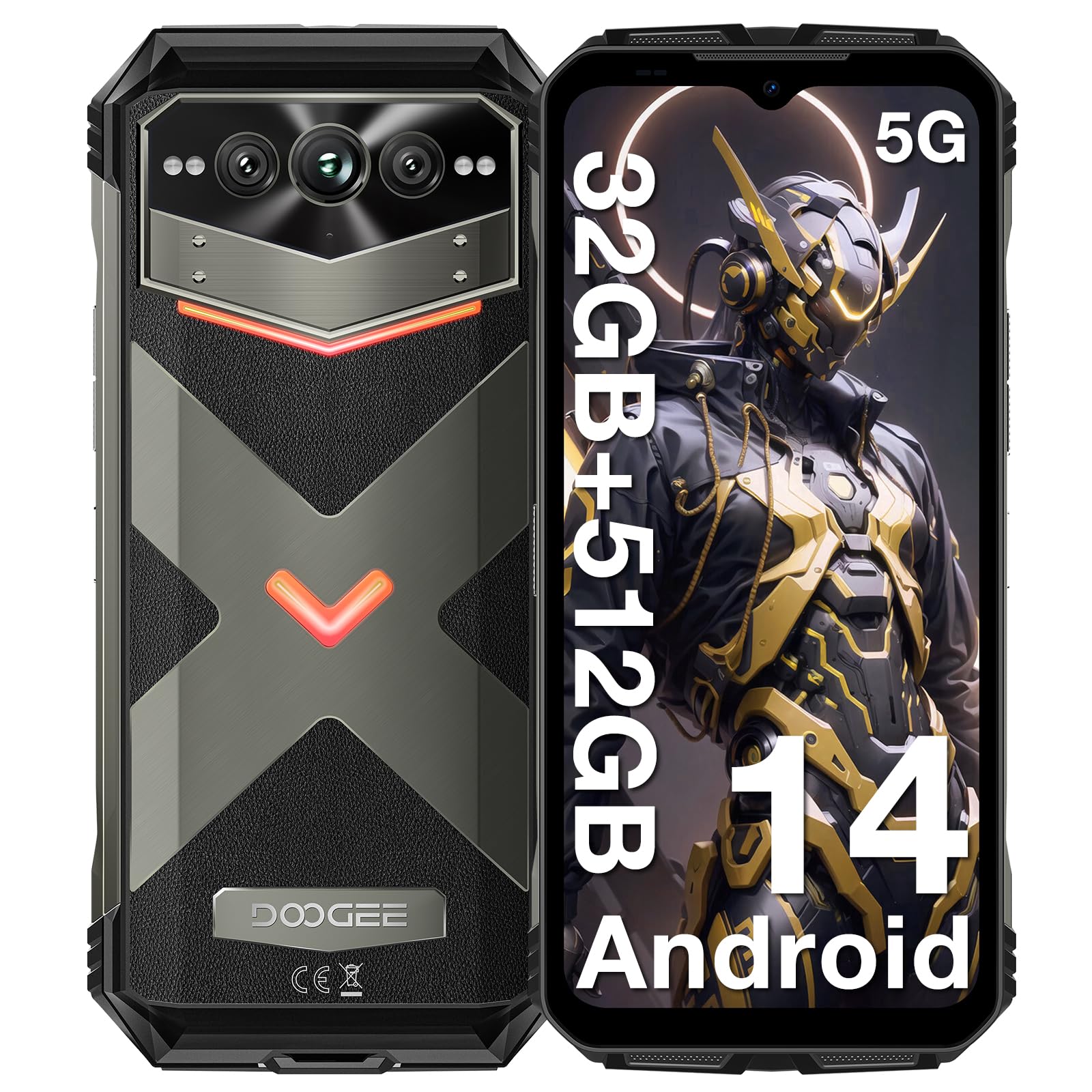 Foto 2 pulgar | Smartphone Doogee V Max Pro 5g 32 Gb+512 Gb/tf 2 Tb 22000 Mah - Venta Internacional.