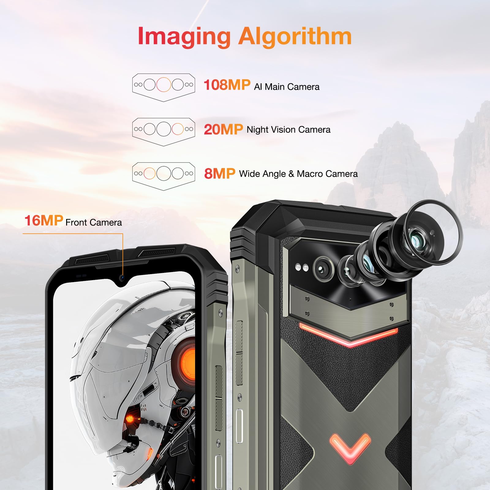 Foto 6 pulgar | Smartphone Doogee V Max Pro 5g 32 Gb+512 Gb/tf 2 Tb 22000 Mah - Venta Internacional.