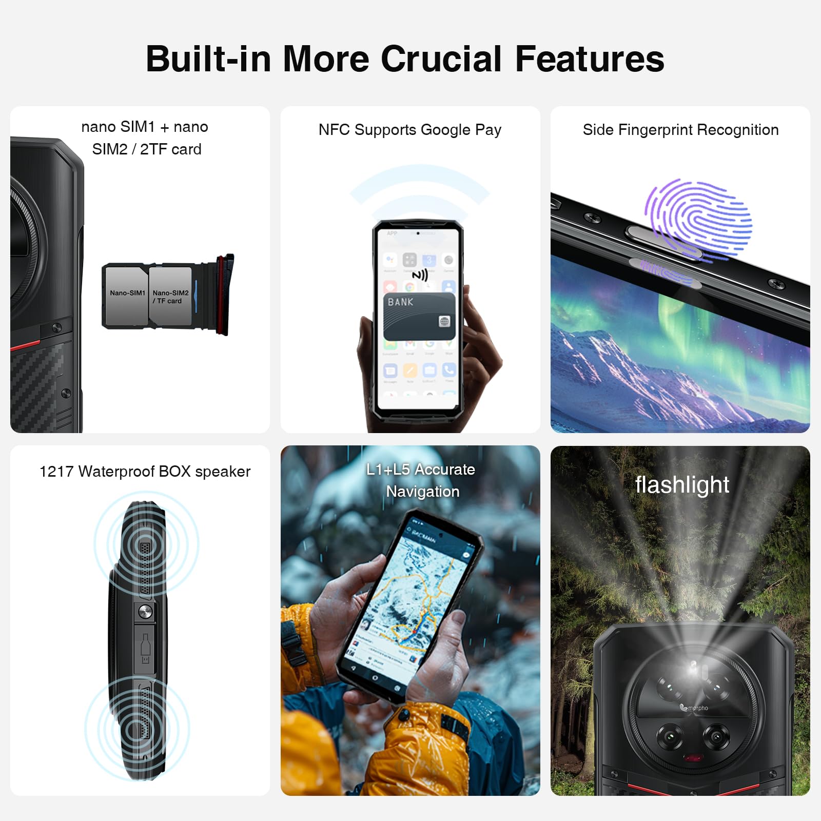Foto 7 pulgar | Smartphone Doogee Dk10 Rugged 5g 32gb+512gb 120w De Carga Rápida - Venta Internacional.