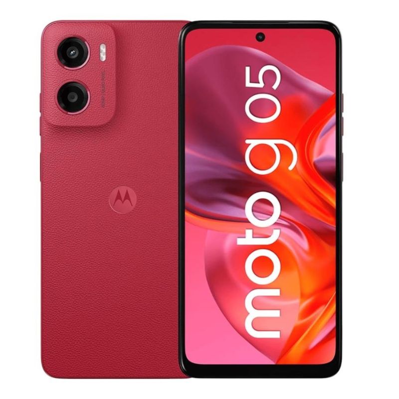 Foto 4 pulgar | Motorola Moto G05 Dual Sim 128gb 4ram Rojo+ Watch Y Air Pods