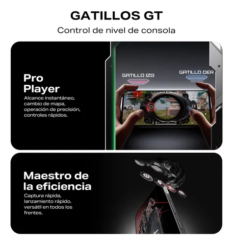 Foto 3 pulgar | Infinix Gt 30 Pro 5g  Dual Sim  256gb Gris 12+12gb Ram Gris