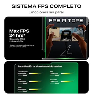 Foto 3 | Infinix Gt 30 Pro 5g Dual Sim 256gb Gris 12+12gb Ram Gris