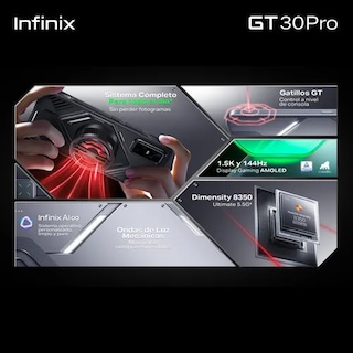Foto 5 | Infinix Gt 30 Pro 5g Dual Sim 256gb Gris 12+12gb Ram Gris