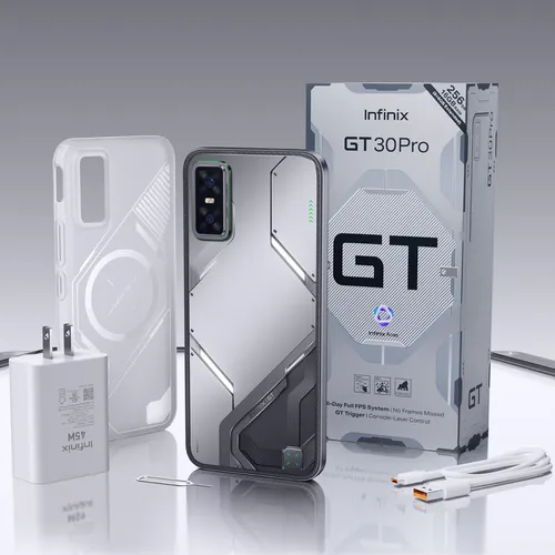 Foto 7 pulgar | Infinix Gt 30 Pro 5g  Dual Sim  256gb Gris 12+12gb Ram Gris