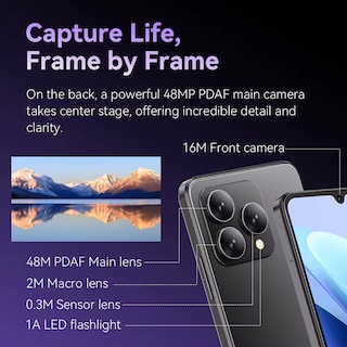 Foto 4 | Smartphone Cubot A40 12 Gb De Ram 256 Gb De Rom Android 15 Nfc