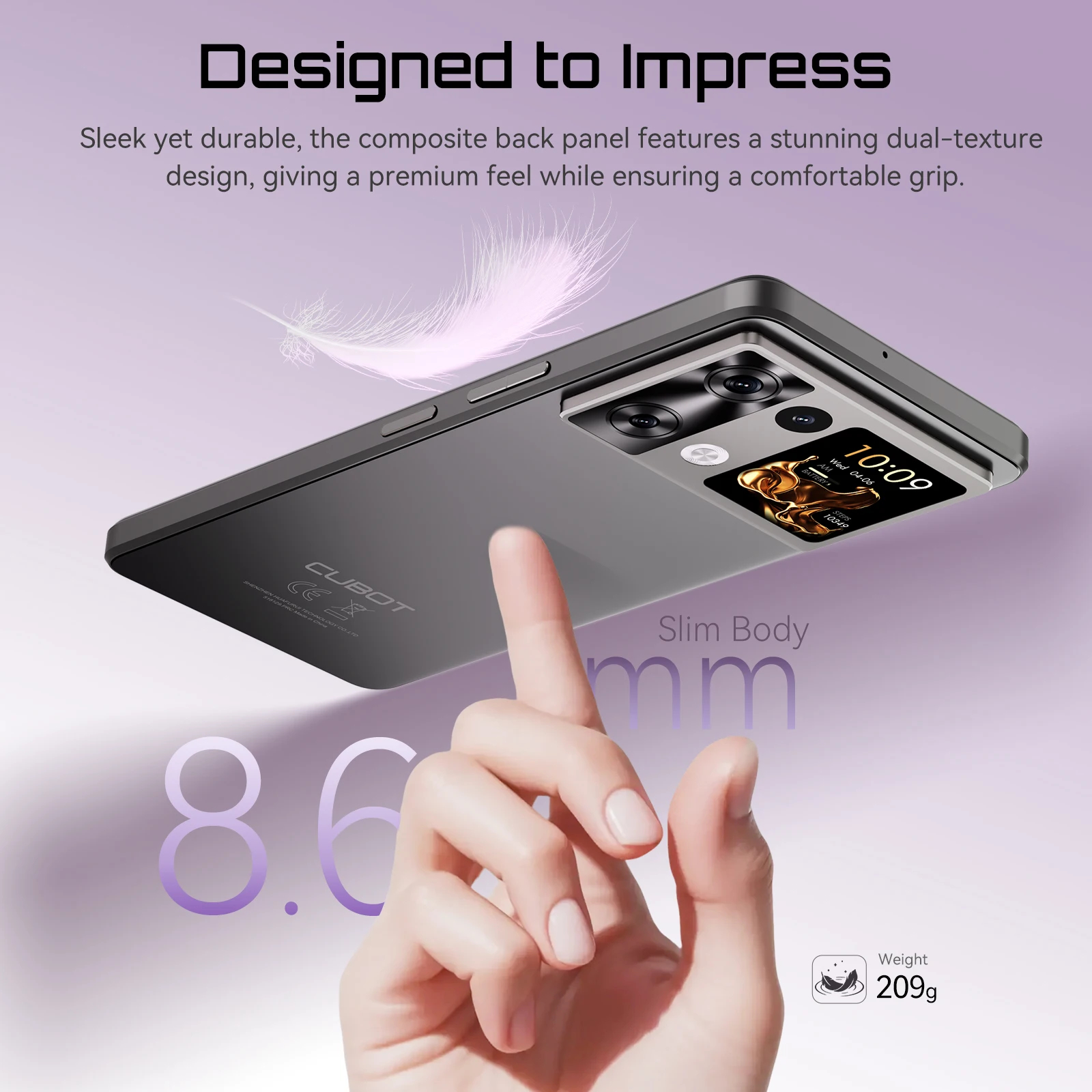 Foto 6 pulgar | Smartphone Cubot P90 Android 15 24 Gb Ram 256 Gb Rom 6.88 Pulgadas