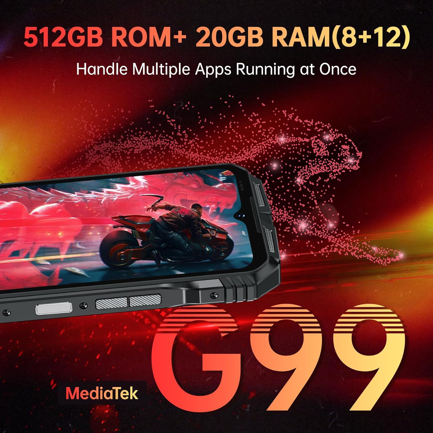 Foto 4 pulgar | Smartphone Doogee S118 Helio G99  20 Gb De Ram  512 Gb De Rom  10800 Mah - Venta Internacional.