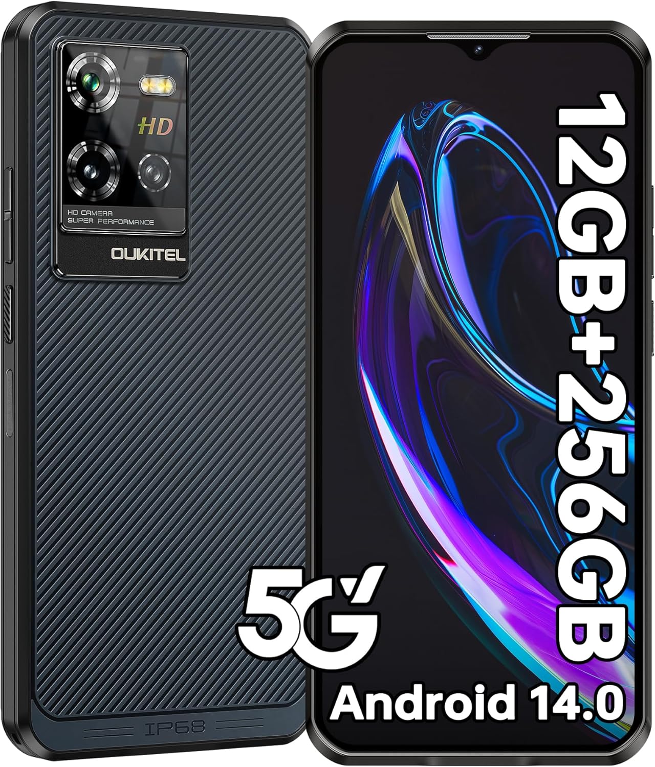 Foto 2 pulgar | Teléfono Móvil Oukitel Wp50 5g 12gb Ram 256gb Rom 6500mah Android 14 - Venta Internacional.