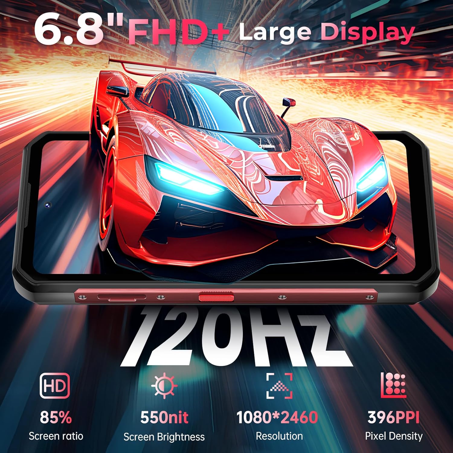 Foto 5 pulgar | Smartphone Oukitel Wp56 5g 36 Gb Ram 512 Gb/2 Tb 16000 Mah - Venta Internacional.