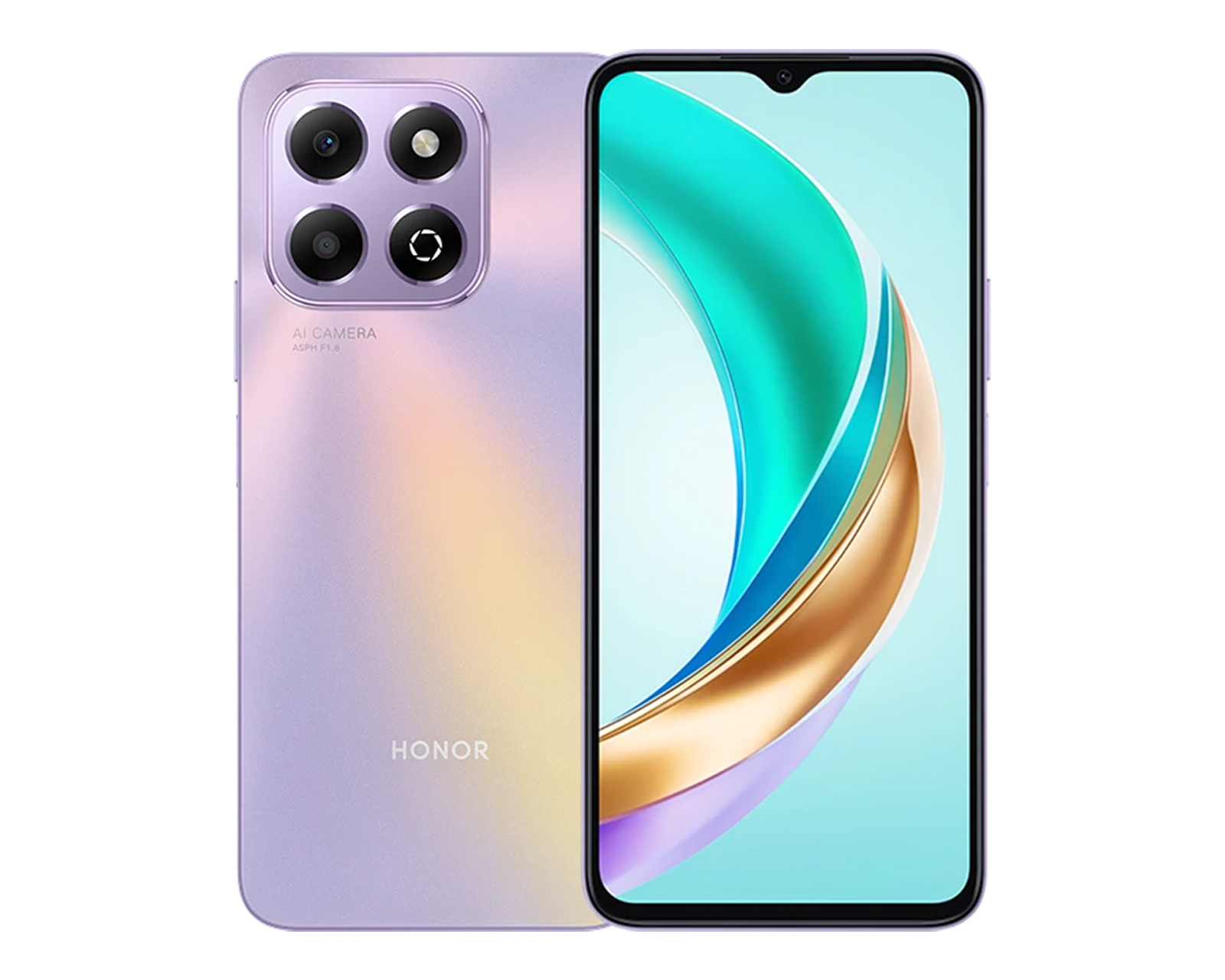 Foto 1 | Celular Honor X6b Liberado 6 Gb Morado Estelar