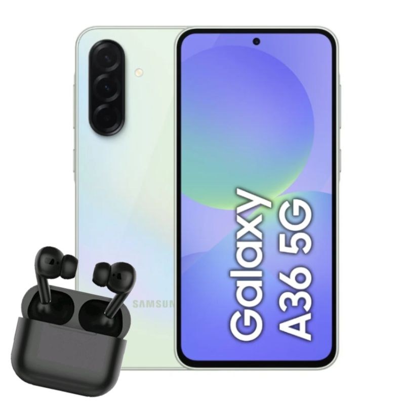 Foto 2 pulgar | Samsung Galaxy A36 5g Dual Sim 128 Gb 8 Ram Lime + Air Pods