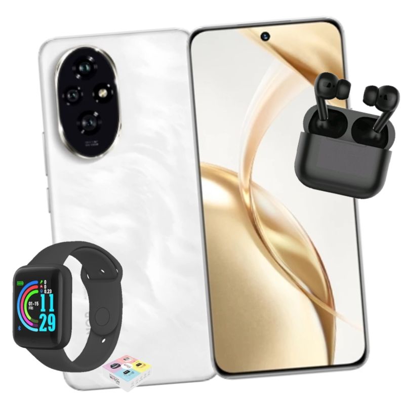 Foto 1 | Honor 200 512gb 12gb Blanco+ Watch Y Airpods