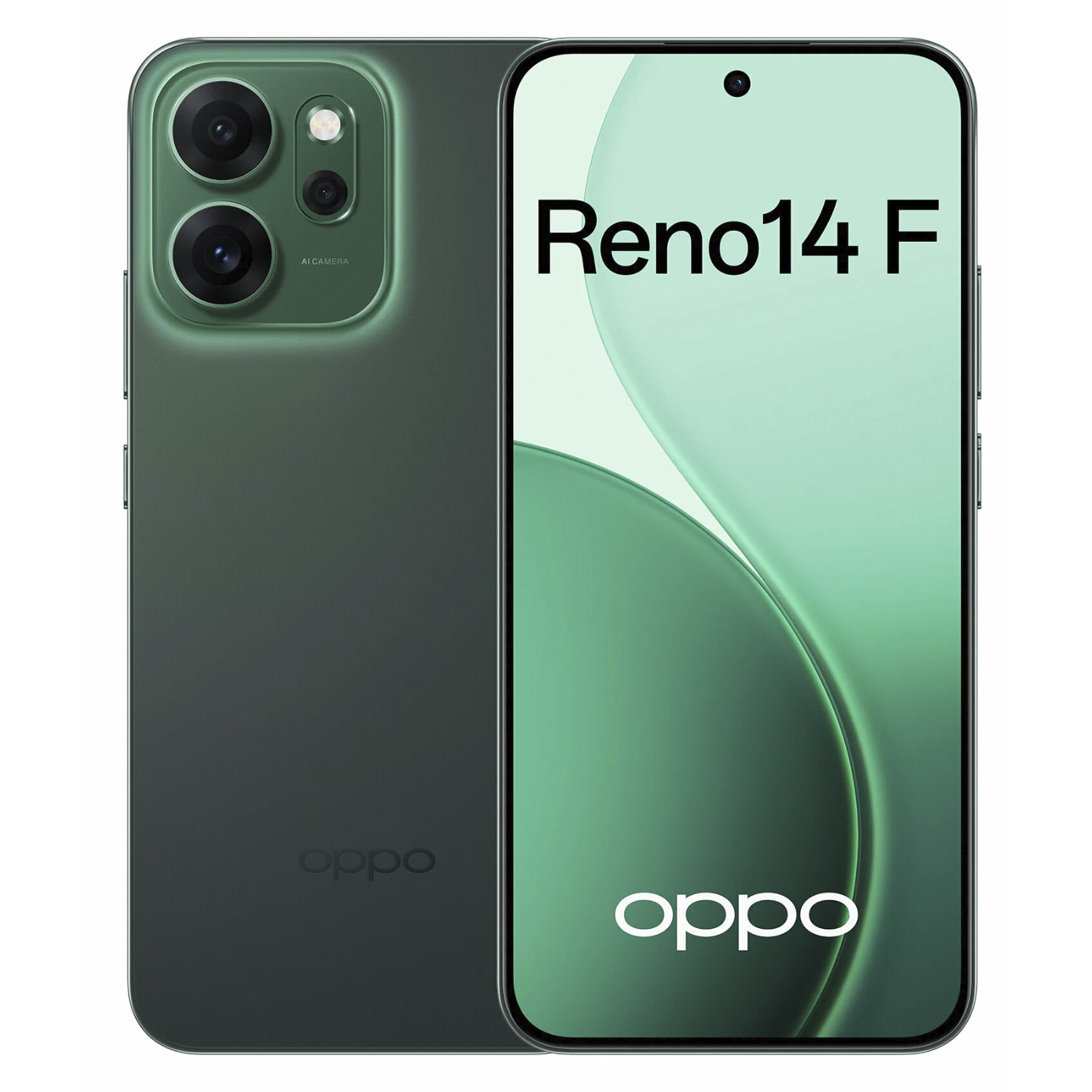 Foto 2 pulgar | Celular Oppo Reno 14f Liberado 256 GB Verde