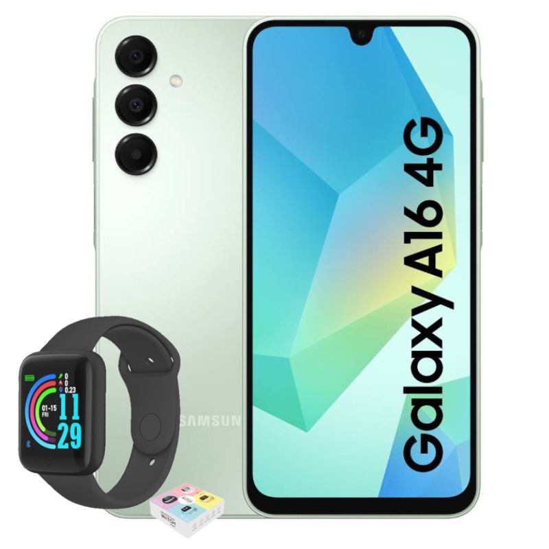 Foto 2 pulgar | Samsung Galaxy A16 4g Dual Sim 256gb 8ram Verde + Watch