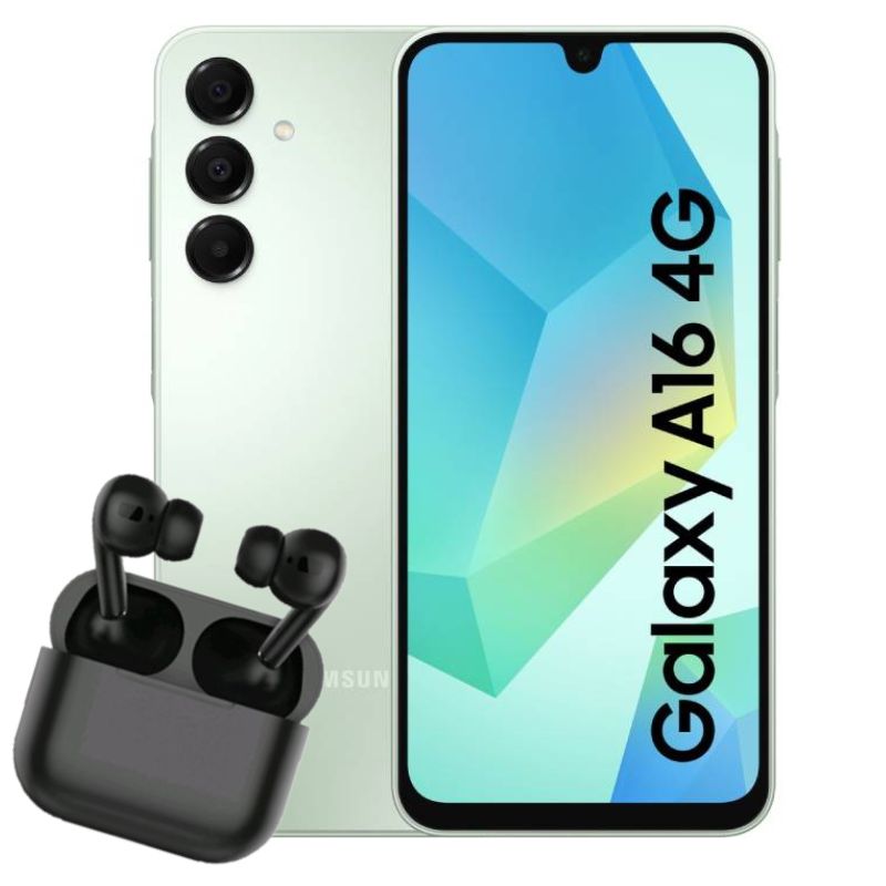 Foto 2 pulgar | Samsung Galaxy A16 4g Dual Sim 256gb 8ram Verde + Air Pods