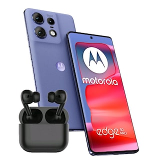 Foto 1 | Motorola Moto Edge 50 Pro Dual Sim 512gb 12ram Morado+ Air Pods