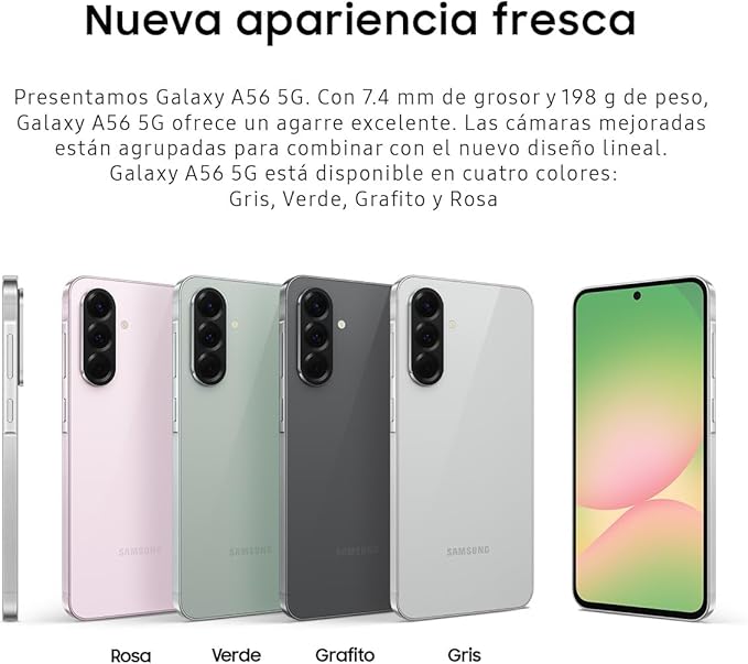 Foto 3 | Samsung Galaxy A56 5g Dual Sim 256gb 8gb Ram Gris
