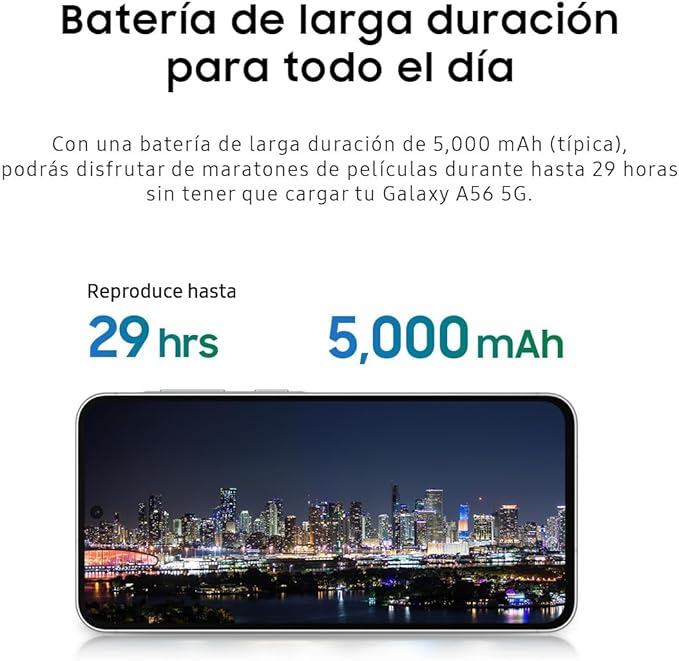 Foto 4 | Samsung Galaxy A56 5g Dual Sim 256gb 8gb Ram Gris