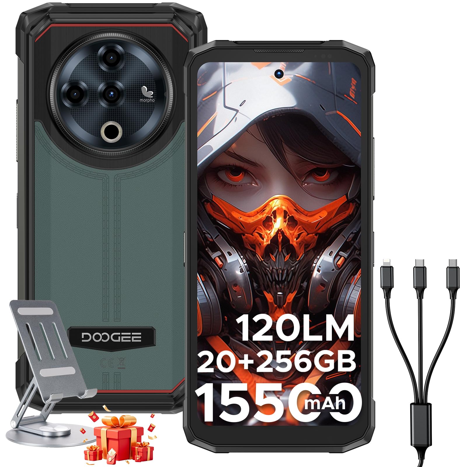 Foto 2 pulgar | Smartphone Robusto Doogee Fire 6 Power (2025) 256 Gb/2 Tb 50 Mp - Venta Internacional.